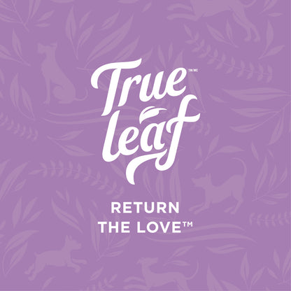 Trueleaf logo with text "Return the Love" underneath