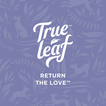 Trueleaf logo with text "Return the Love" underneath