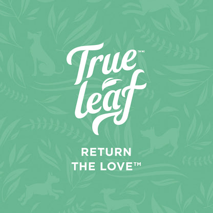 Trueleaf logo with text "Return the Love" underneath