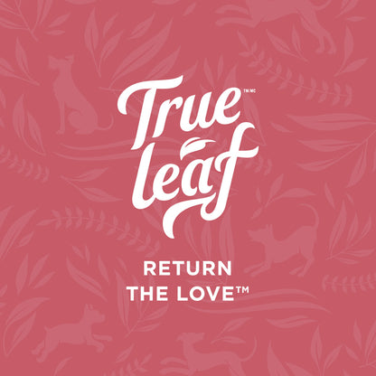 Trueleaf logo with text "Return the Love" underneath