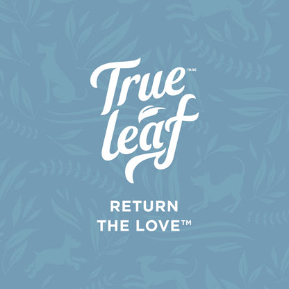 Trueleaf logo with text "Return the Love" underneath